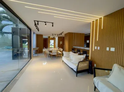 Casa de Condomínio com 3 Quartos para alugar, 295m² no Alphaville (Abrantes), Camaçari