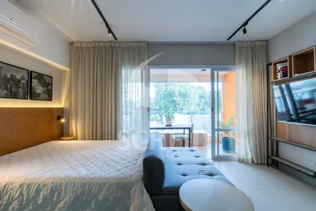 Flat com 1 Quarto à venda, 40m² no Campo Belo, São Paulo