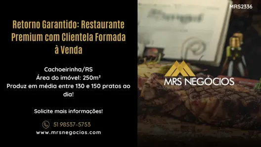 Ponto Comercial à venda, 250m² no Vila Cachoeirinha, Cachoeirinha