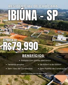 Lote/Terreno à venda, 500m² no Centro (Caucaia do Alto), Cotia