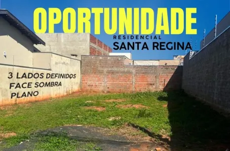 Lote/Terreno à venda, 200m² no Residencial Santa Regina, São José do Rio Preto