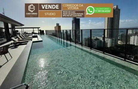 Apartamento com 1 Quarto à venda, 27m² no Vitória, Salvador