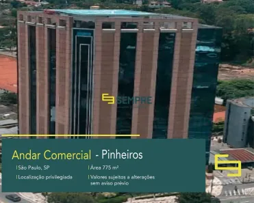 Imóvel Comercial para alugar, 775m² no Pinheiros, São Paulo