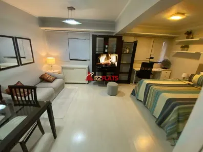 Flat com 1 Quarto para alugar, 40m² no Itaim Bibi, São Paulo
