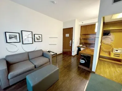 Flat com 1 Quarto à venda, 30m² no Cidade Monções, São Paulo