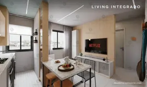 Apartamento com 2 Quartos à venda, 34m² no Jardim Bela Vista, Santo André