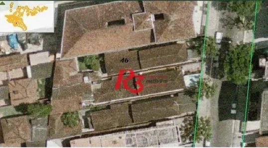 Lote/Terreno à venda, 348m² no Campo Grande, Santos