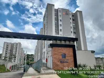 Apartamento com 2 Quartos à venda, 43m² no Chácara Contagem, Contagem