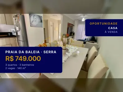 Casa com 3 Quartos à venda, 140m² no Praia da Baleia, Serra