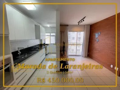Apartamento com 2 Quartos à venda, 54m² no Morada de Laranjeiras, Serra