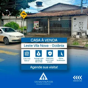 Casa com 2 Quartos à venda, 300m² no Setor Leste Vila Nova, Goiânia