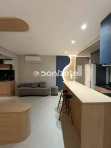 Apartamento com 1 Quarto para alugar, 42m² no Jardim, Santo André