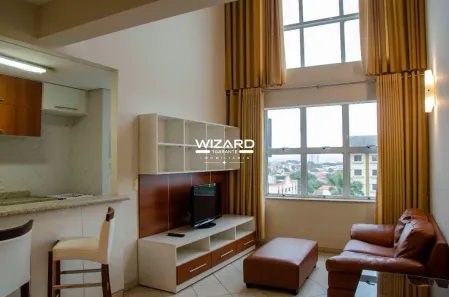Apartamento com 1 Quarto para alugar, 56m² no Jardim Alvorada, São José dos Campos