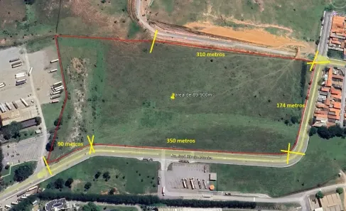Lote/Terreno à venda, 86900m² no Parque Califórnia, Jacareí
