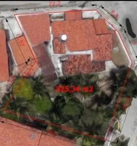 Lote/Terreno à venda, 825m² no Miramar, João Pessoa