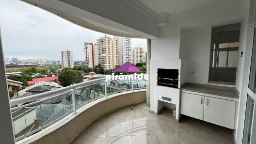 Apartamento com 3 Quartos para alugar, 105m² no Parque Residencial Aquarius, São José dos Campos