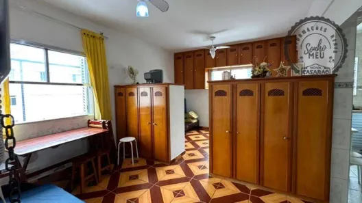 Kitnet com 1 Quarto à venda, 33m² no Boqueirão, Praia Grande