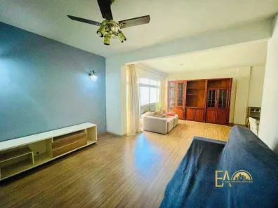 Apartamento com 3 Quartos para alugar, 163m² no Ponta da Praia, Santos