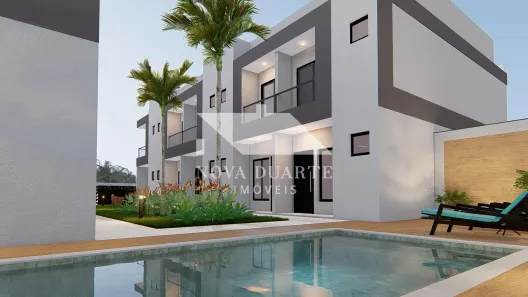Sobrado com 2 Quartos à venda, 75m² no Capricórnio II, Caraguatatuba