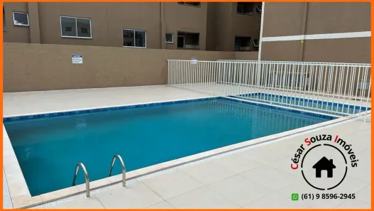 Apartamento com 2 Quartos para alugar, 47m² no Parque Esplanada II, Valparaíso de Goiás