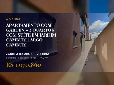 Apartamento com 2 Quartos à venda, 74m² no Jardim Camburi, Vitória