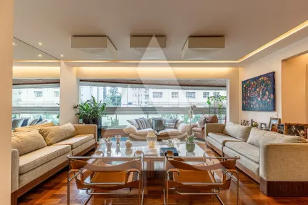 Apartamento com 3 Quartos para alugar, 190m² no Vila Nova Conceição, São Paulo
