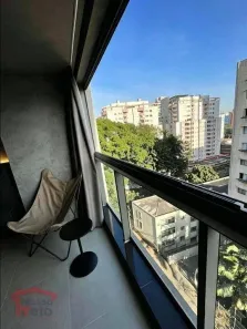Apartamento com 1 Quarto para alugar, 24m² no Consolação, São Paulo