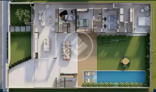 Casa com 4 Quartos à venda, 420m² no Jardim Atlântico, Goiânia