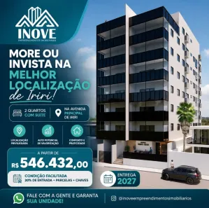 Apartamento com 2 Quartos à venda, 60m² no Iriri, Anchieta