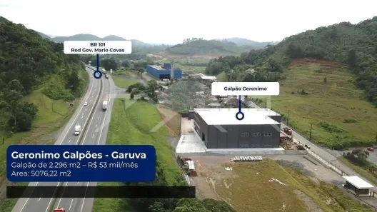 Galpão/Depósito/Armazém para venda ou aluguel, 2296m² no , Joinville