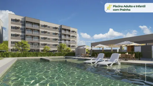Apartamento com 2 Quartos à venda, 37m² no Sucupira, Jaboatão dos Guararapes