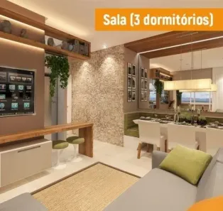 Apartamento com 3 Quartos para alugar, 65m² no Parque Residencial Flamboyant, São José dos Campos
