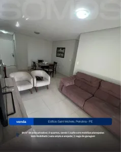 Apartamento com 3 Quartos à venda, 84m² no Centro, Petrolina
