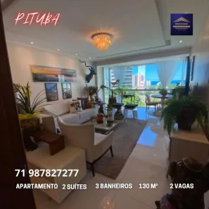 Apartamento com 3 Quartos à venda, 133m² no Pituba, Salvador