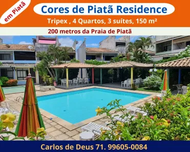 Casa de Condomínio com 4 Quartos à venda, 150m² no Piatã, Salvador