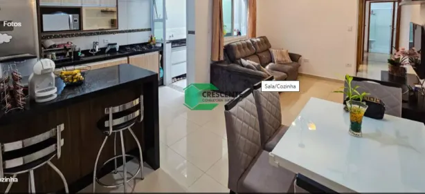 Apartamento com 2 Quartos à venda, 65m² no Paraíso, Santo André