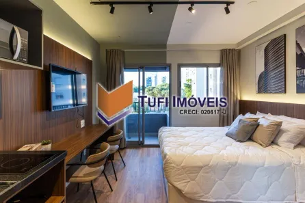 Apartamento com 1 Quarto para alugar, 26m² no Vila Olímpia, São Paulo