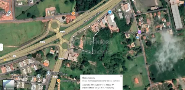 Lote/Terreno à venda, 14000m² no Distrito Industrial III, Bady Bassitt
