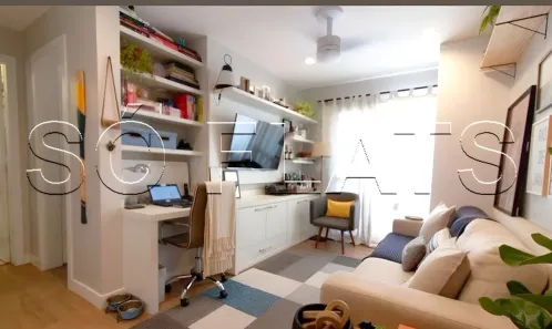 Flat com 1 Quarto à venda, 35m² no Indianópolis, São Paulo