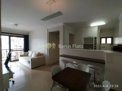 Flat com 1 Quarto para alugar, 45m² no Itaim Bibi, São Paulo