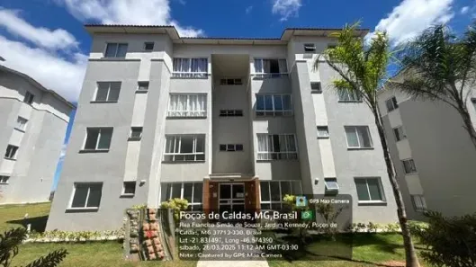 Apartamento com 2 Quartos à venda, 47m² no Loteamento Residencial Tiradentes, Poços de Caldas
