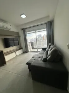 Apartamento com 2 Quartos para alugar, 80m² no Gonzaga, Santos