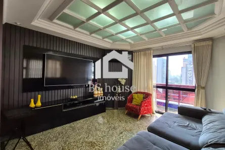 Apartamento com 4 Quartos para alugar, 202m² no Jardim, Santo André