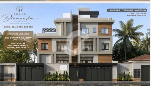 Apartamento com 2 Quartos à venda, 125m² no Barroco (Itaipuaçu), Maricá