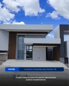 Casa de Condomínio com 4 Quartos à venda, 191m² no Cohab São Francisco, Petrolina