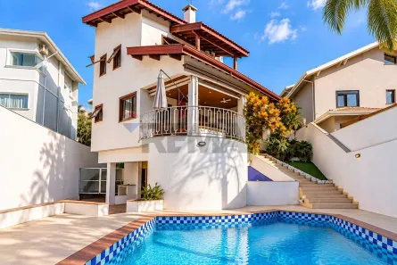 Casa de Condomínio com 4 Quartos à venda, 417m² no Dois Córregos, Valinhos