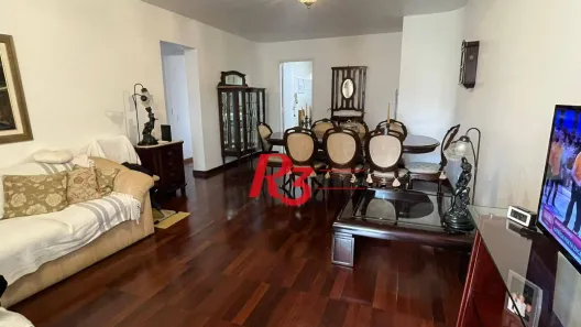 Apartamento com 3 Quartos à venda, 130m² no Gonzaga, Santos