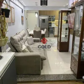 Apartamento com 2 Quartos para alugar, 64m² no Jardim, Santo André