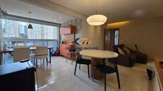 Apartamento com 3 Quartos para alugar, 92m² no Vila da Serra, Nova Lima