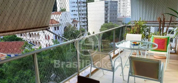 Apartamento com 4 Quartos à venda, 192m² no Cosme Velho, Rio de Janeiro